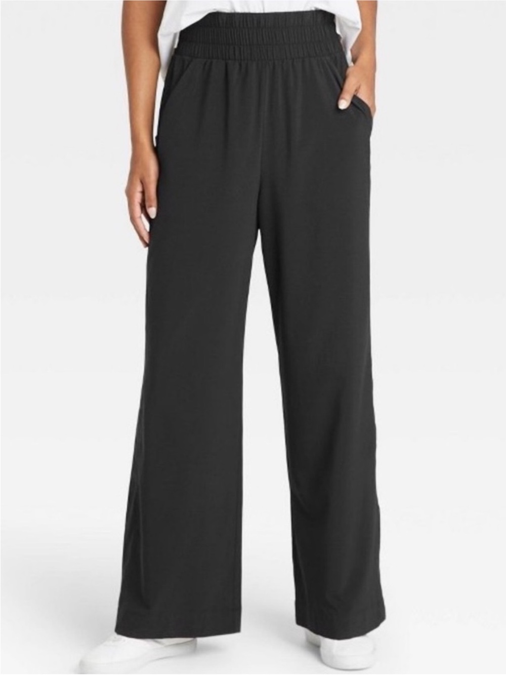 All in Motion light active wide leg high waisted athletic pants